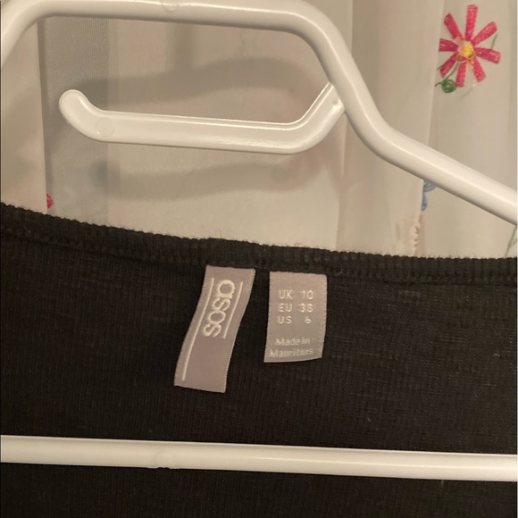 ASOS Henley Lettuce Trim Top - Picture 5 of 5